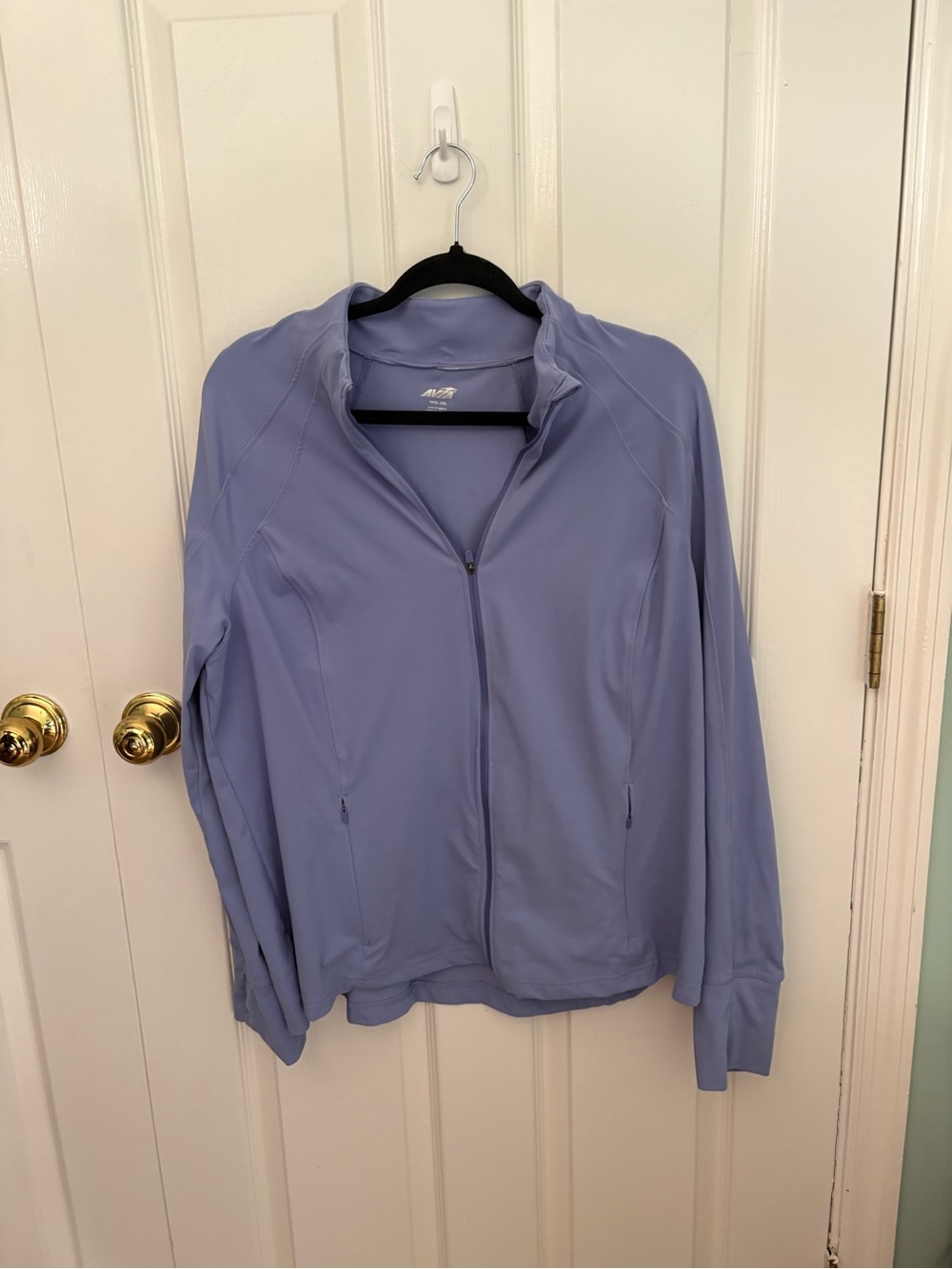 Avia Lavender Lightweight Full-Zip Jacket